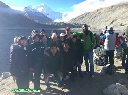 Lhasa Gyantse Shigatse Mt. Everest Group Tour