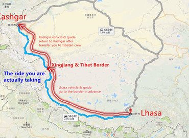 Tibet Overland Routes