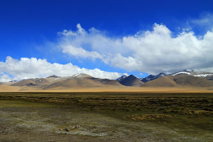 beautiful scenery of Ngari, Tibet