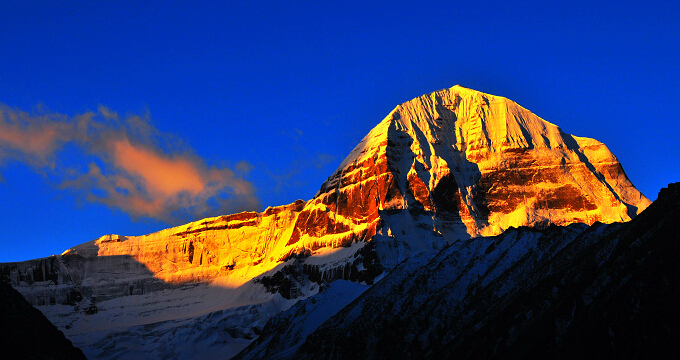 Mt.Kailash at sunset