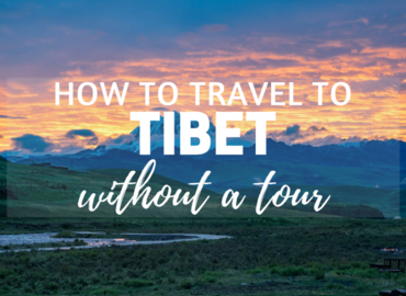 Independent travelers cannot get tibet travel permit without a tour currently.