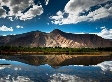 Beautiful landscape of Tibet 