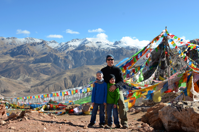 Taking kids to Tibet