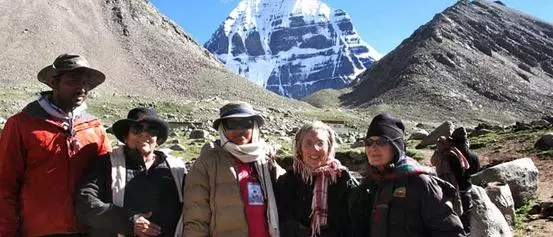The south face of Mt.Kailash