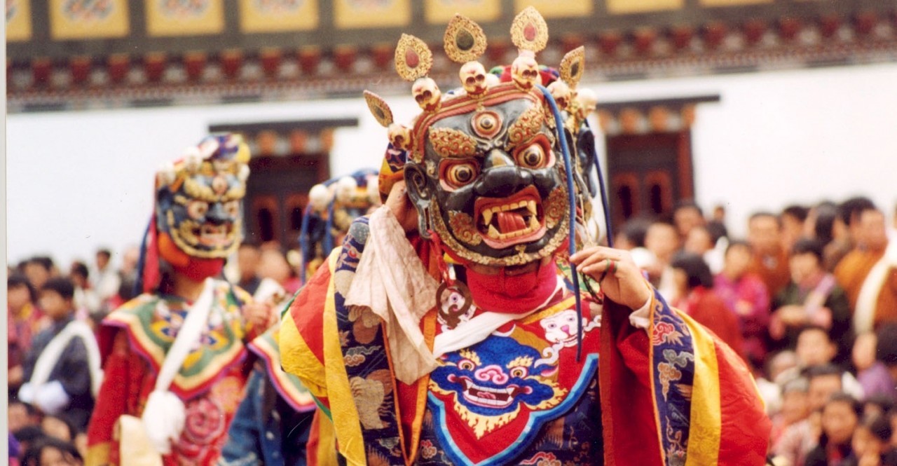 Tibetan opera performed during the festival.