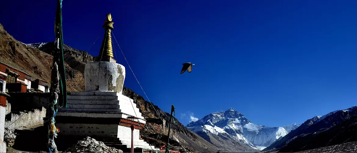 Everest Base Camp and Rongbuk Monastery