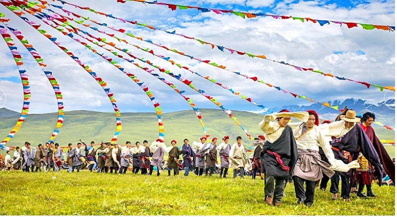 Tibet Guozhuang Dance