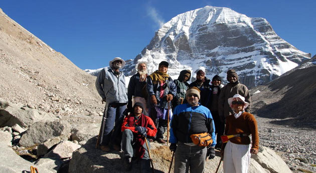 Mount Kailash is an important pilgrimage destination for Hinduist.