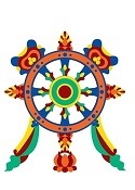 The dharma wheel