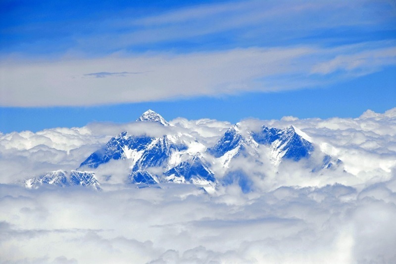 Have a bird-view of the Himalayas.