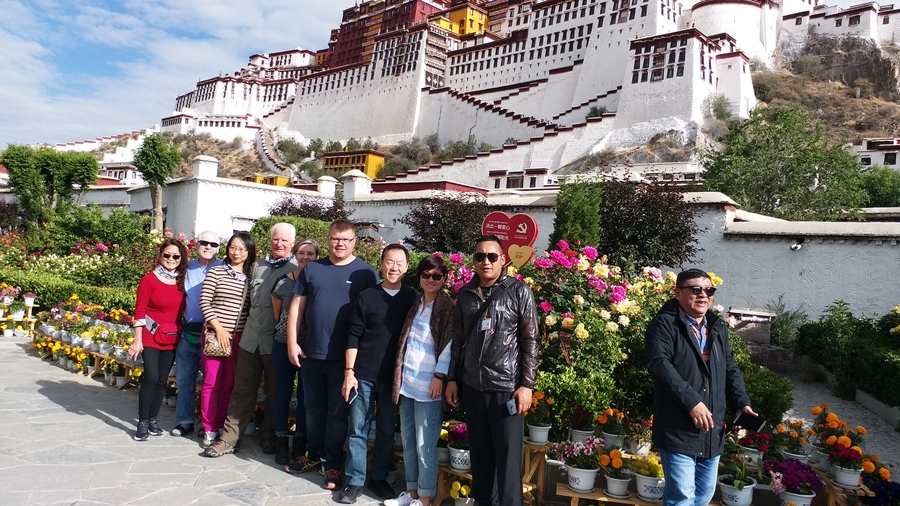 Potala Palace, the cardinal landmark of Tibet and the masterpiece of Tibetan architecture