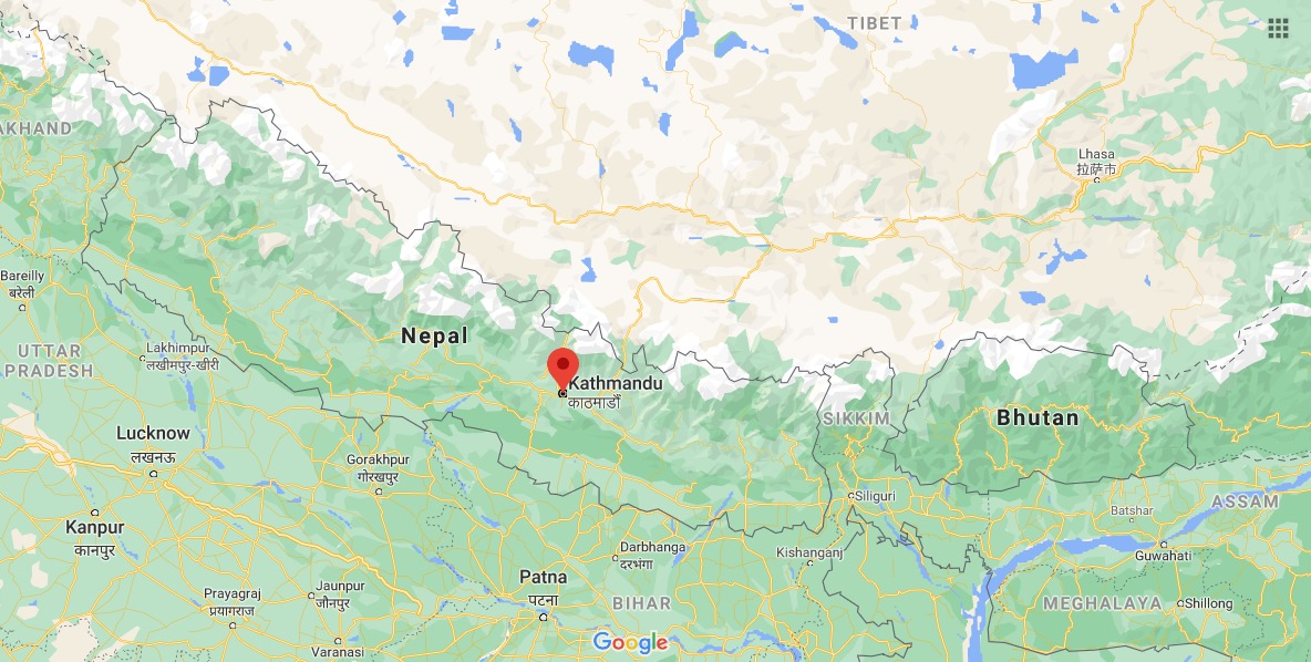 Maps Of Nepal Kathmandu Map Tudikhel - vrogue.co