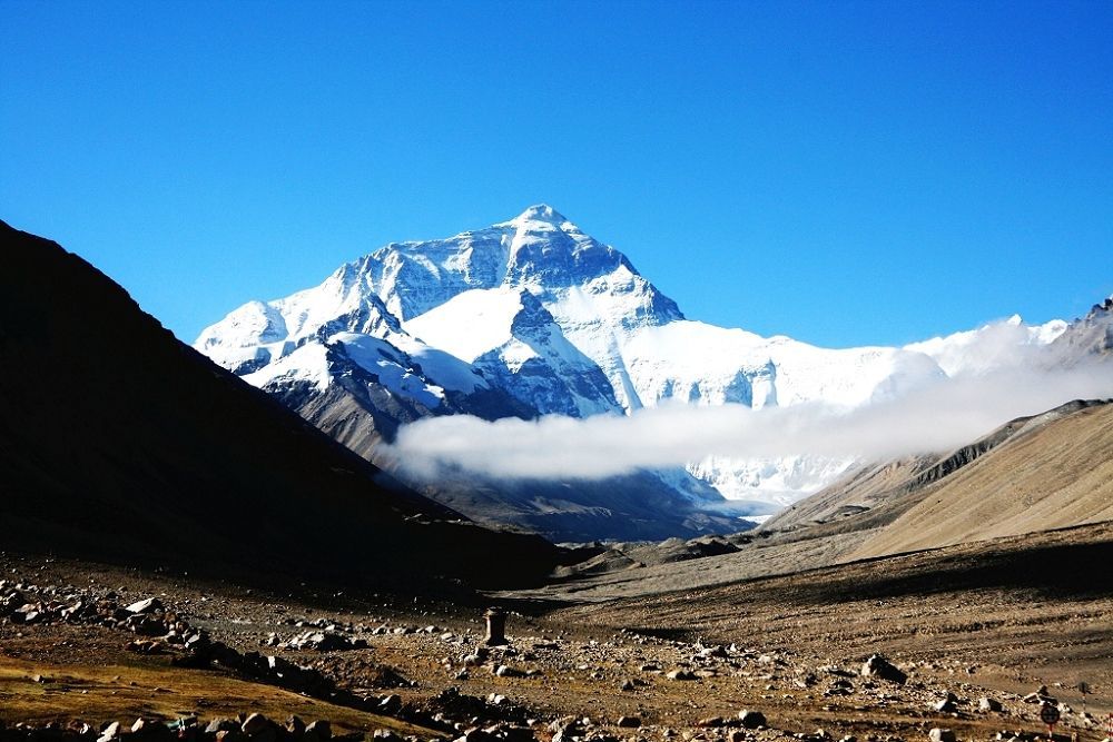 Tibetan people call Everest Qomolangma, which means mother of the earth