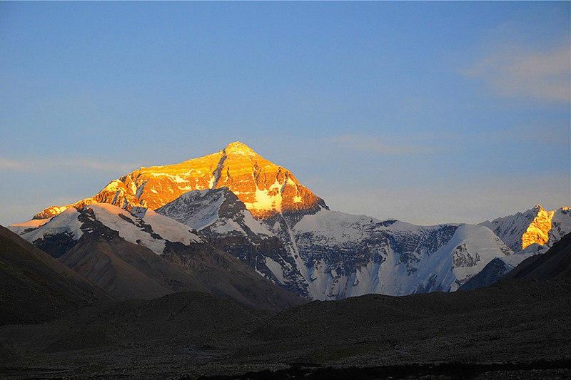 Sunset of Mount Everest