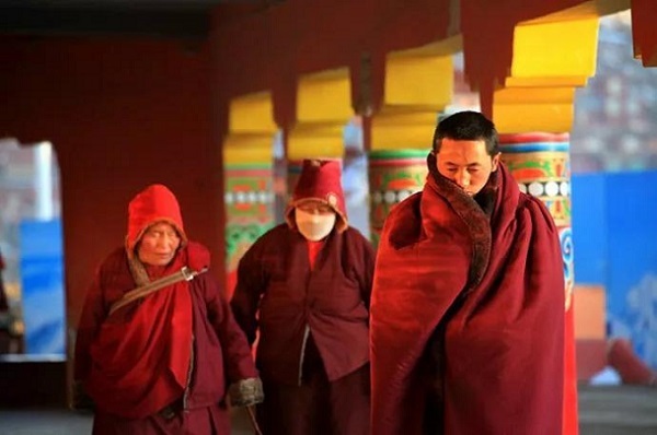 The monks of Nyingma sect wear red hats so it is also called the Red Sect.