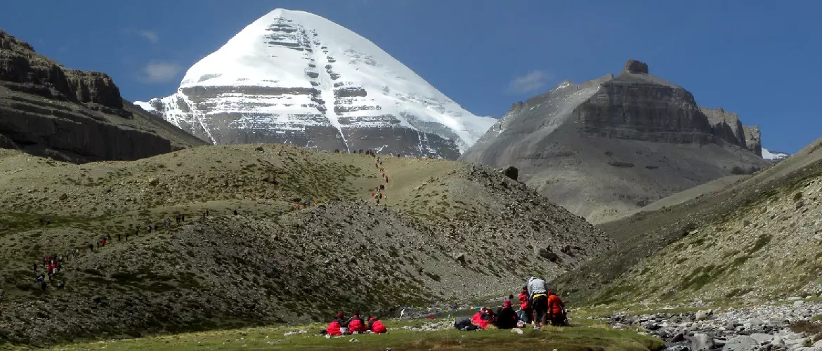 Puja at Mt.Kailash