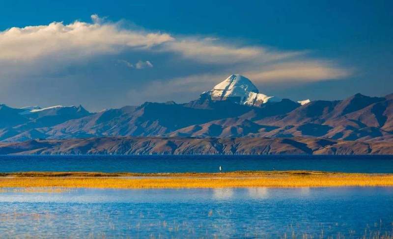 Mount Kailash and Lake Manasarovar