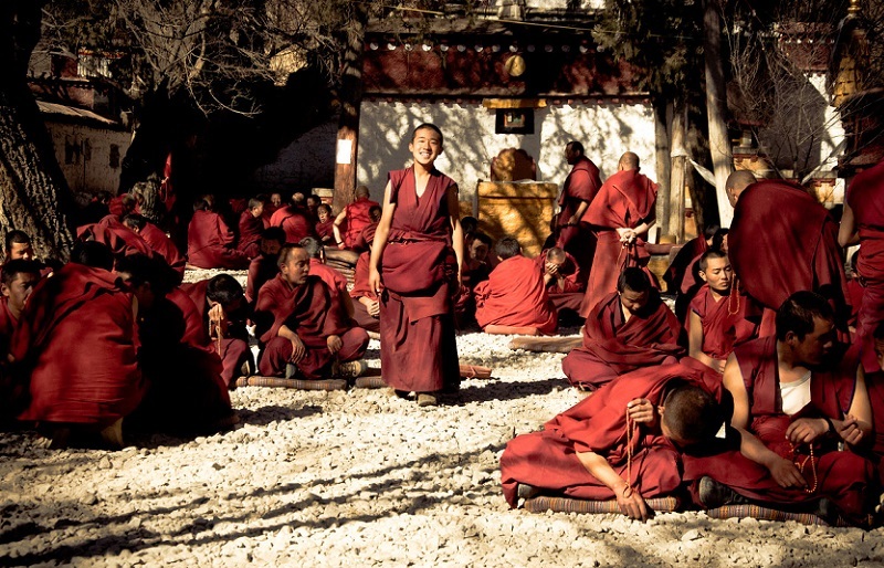 Tibetan robes
