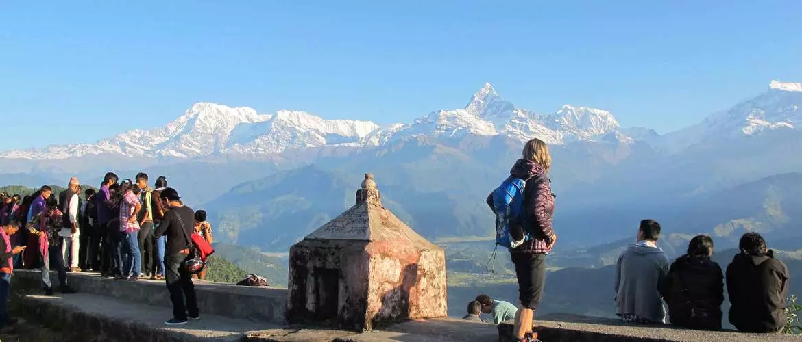 Sarangkot is also a good viewpoint to see the magnificent scenery of the Himalayas.