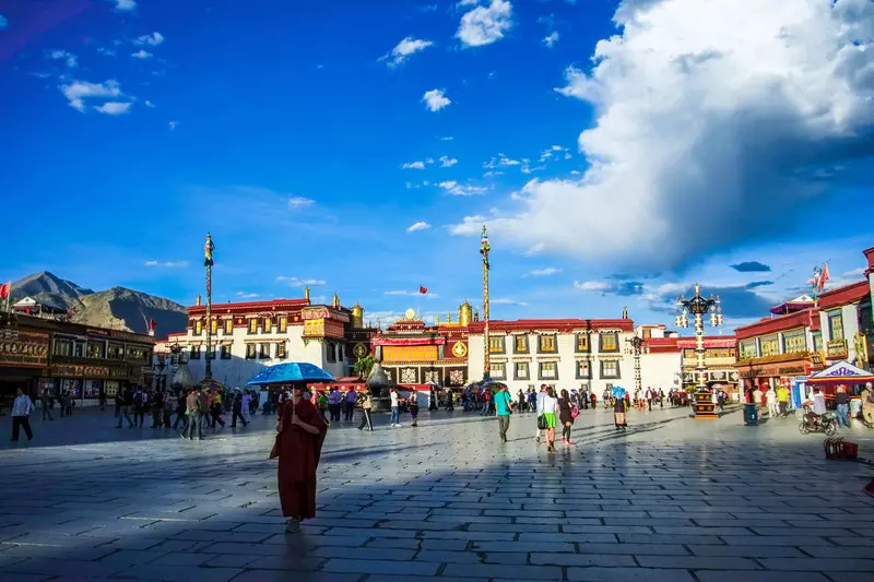 Jokhang Temple Square Jokhang Temple Square