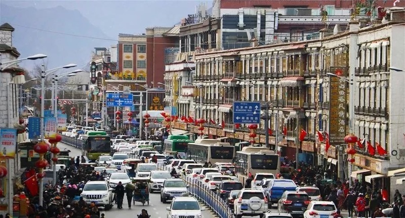 Lhasa downtown