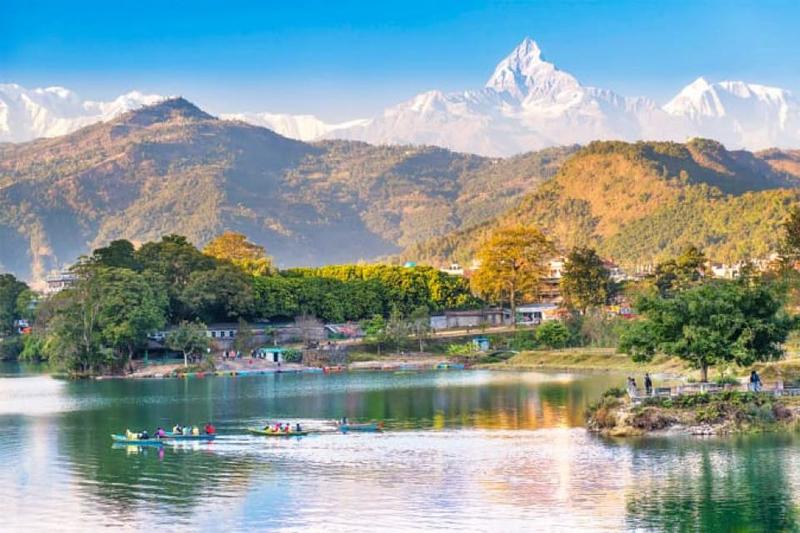 Pokhara in summer