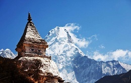 The south slope of Mt.Everest in Nepal