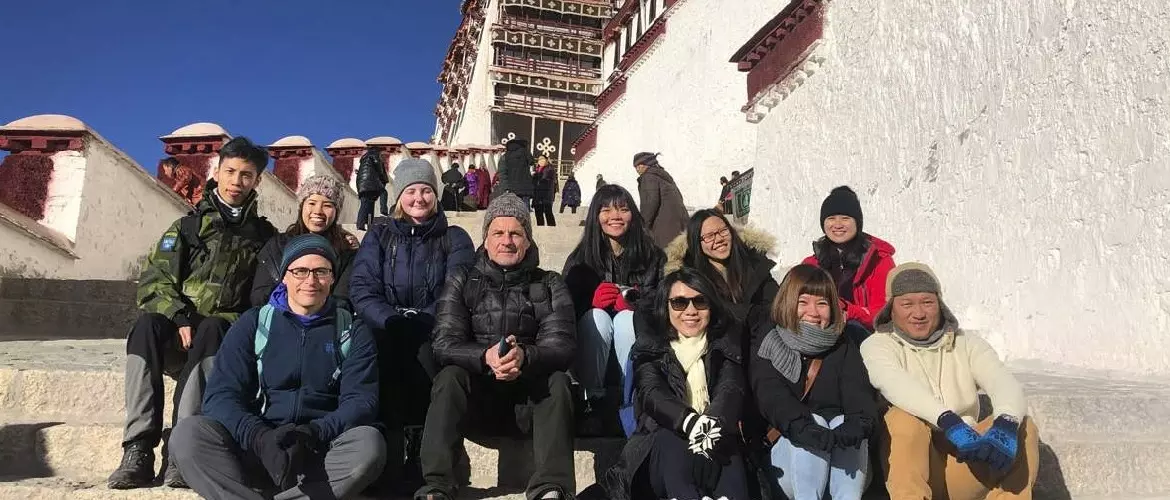 Our customers at Potala Palace