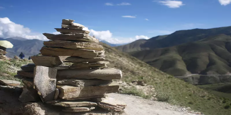 Rocks For Worship In Kham