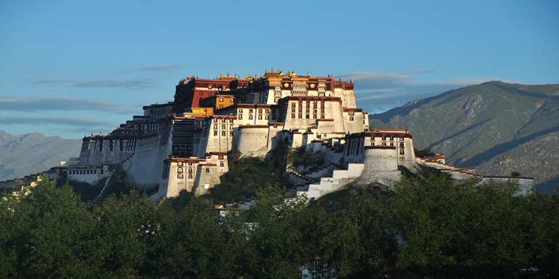 Lhasa city's tallest building
