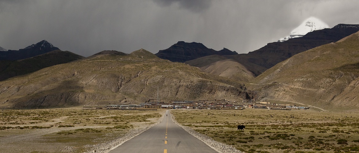 Darchen Small Village at the Foot of Mount Kailash