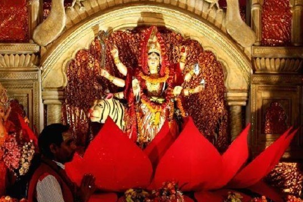 the goddess Durga 