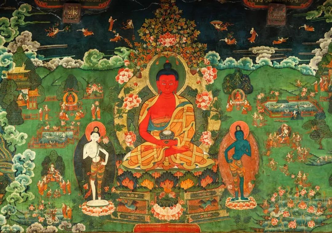 Tibetan mural