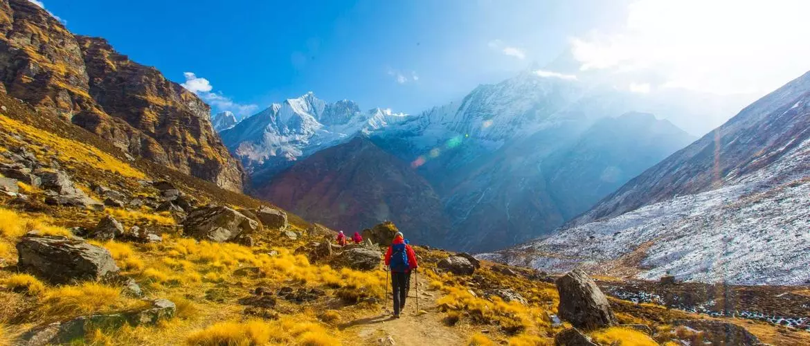 Amazing Annapurna trekking trail