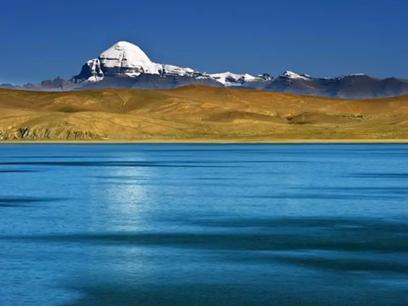 Mount Kailash and Lake Manasarovar