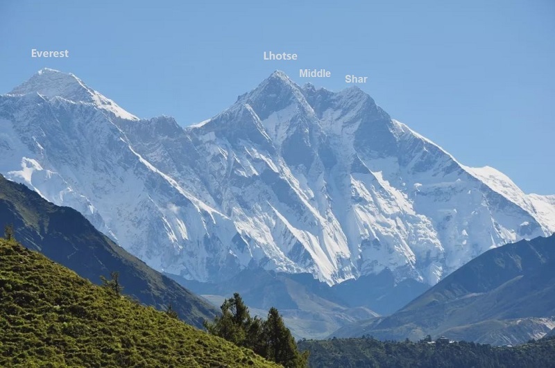 Lhotse and Everest