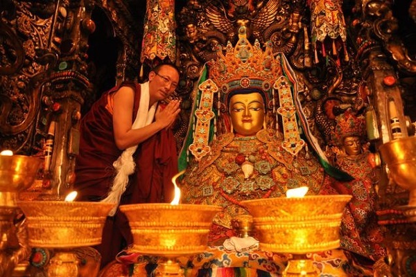 The most sacred and important Buddha statue in Tibet.