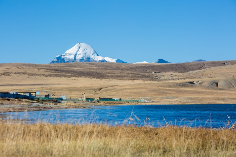 Mount Kailash and Lake Mansarovar