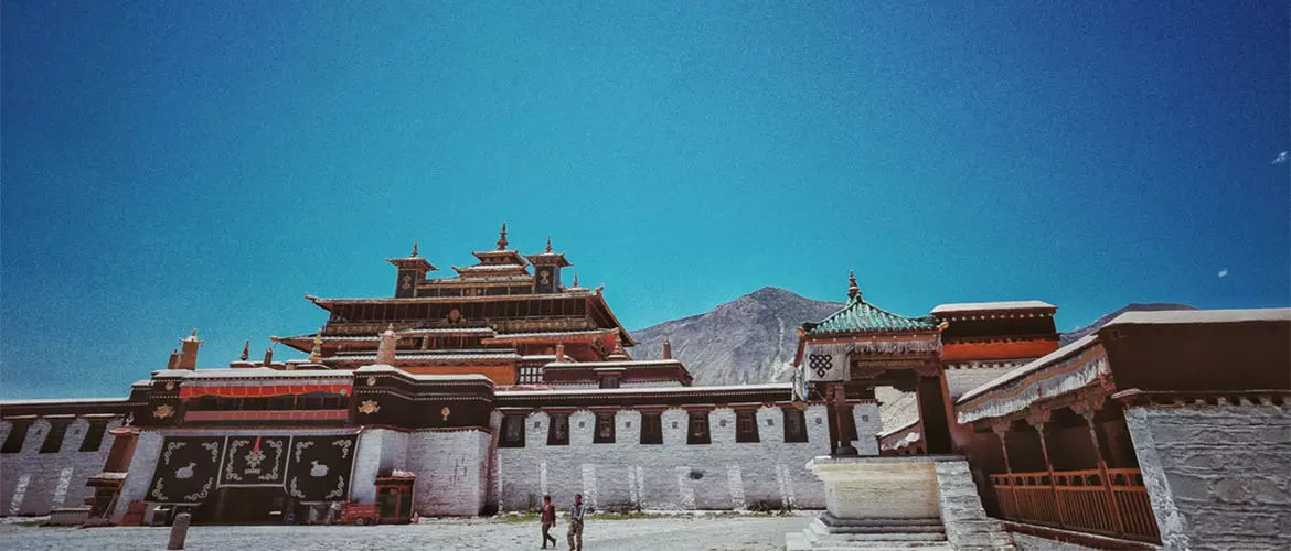 Samye Monastery, the first monastery in Tibet.