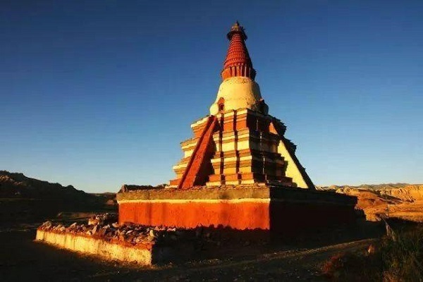 Stupa of Descent from the God Realm