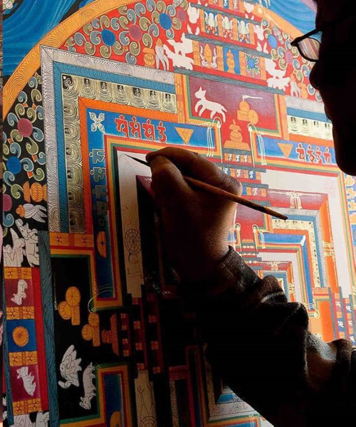 The Thangka Paintings