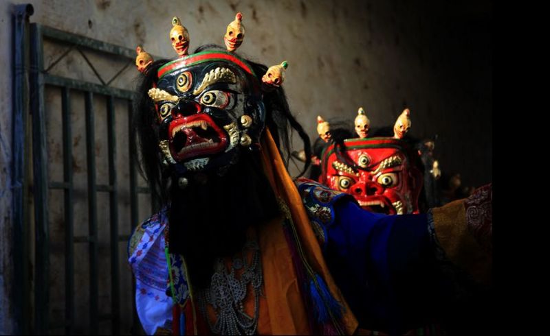 Tibetan mask