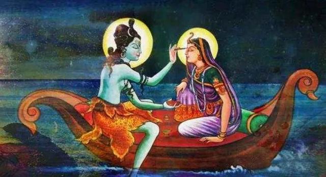 Parvati and Shiva
