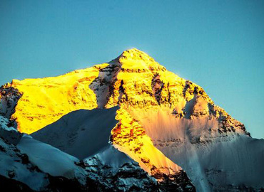 Mt.Everest at sunset