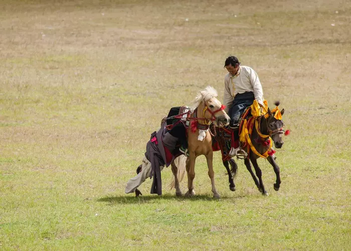 Horse Racing Festival in Nagchu