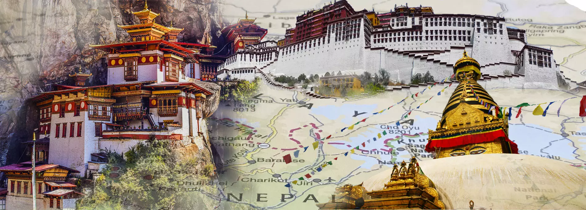 Nepal Tibet Bhutan Tour