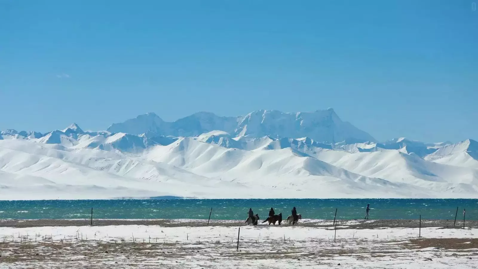 Heavenly lake Namtso