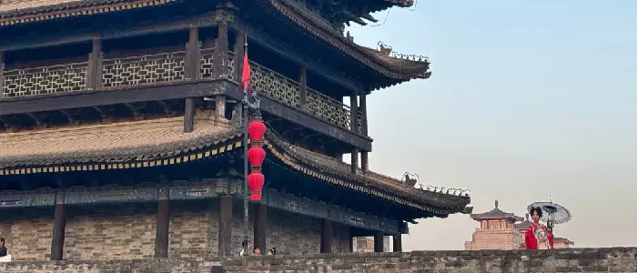 City wall of Xian