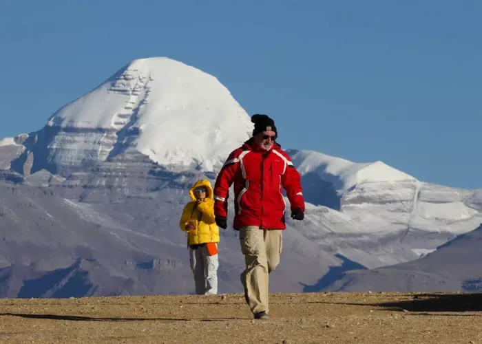 French in Tibet, at Mt.Kailash area