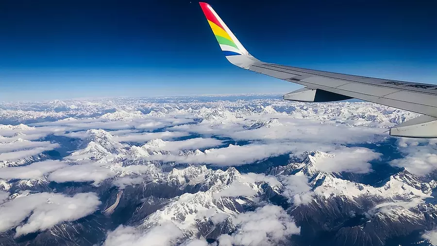See the majestic Himalayas